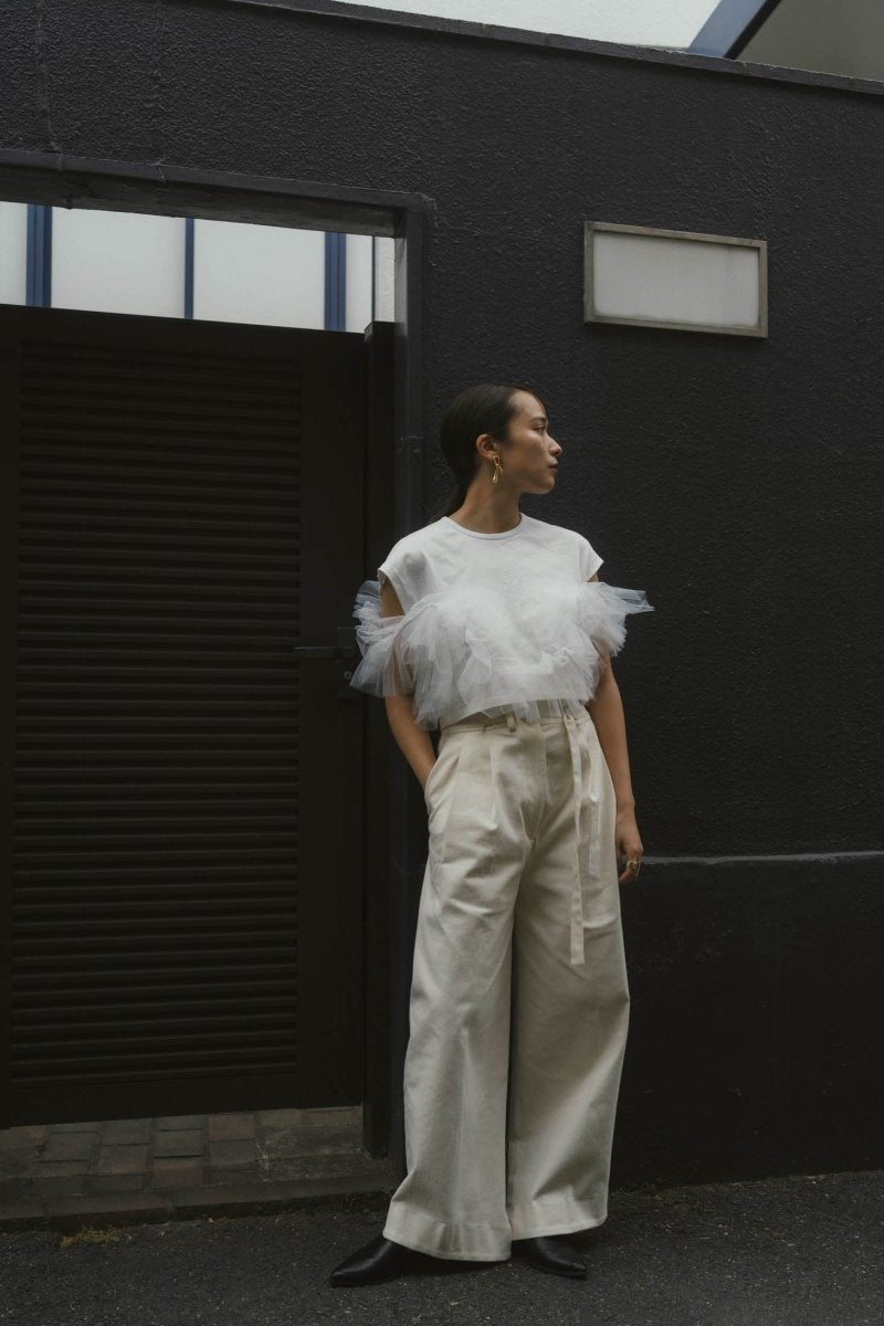 docking tulle tops/3color - KNUTH MARF