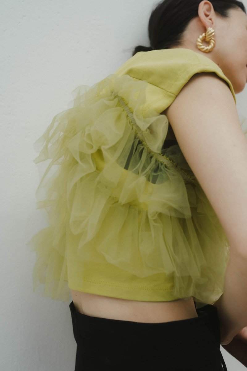 Knuth Marf docking tulle tops 新品未使用タグあり