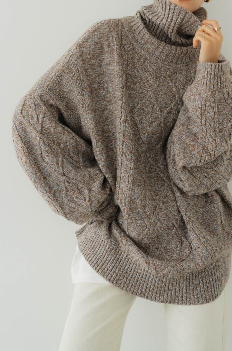 Knuth Marf dolman sleeve turtleneck knit