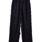 fringe switching pants(unisex)/2color - KNUTH MARF