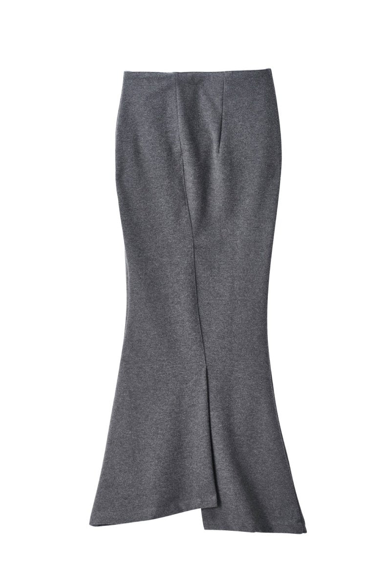 front zip mermaid skirt/2color | KNUTH MARF
