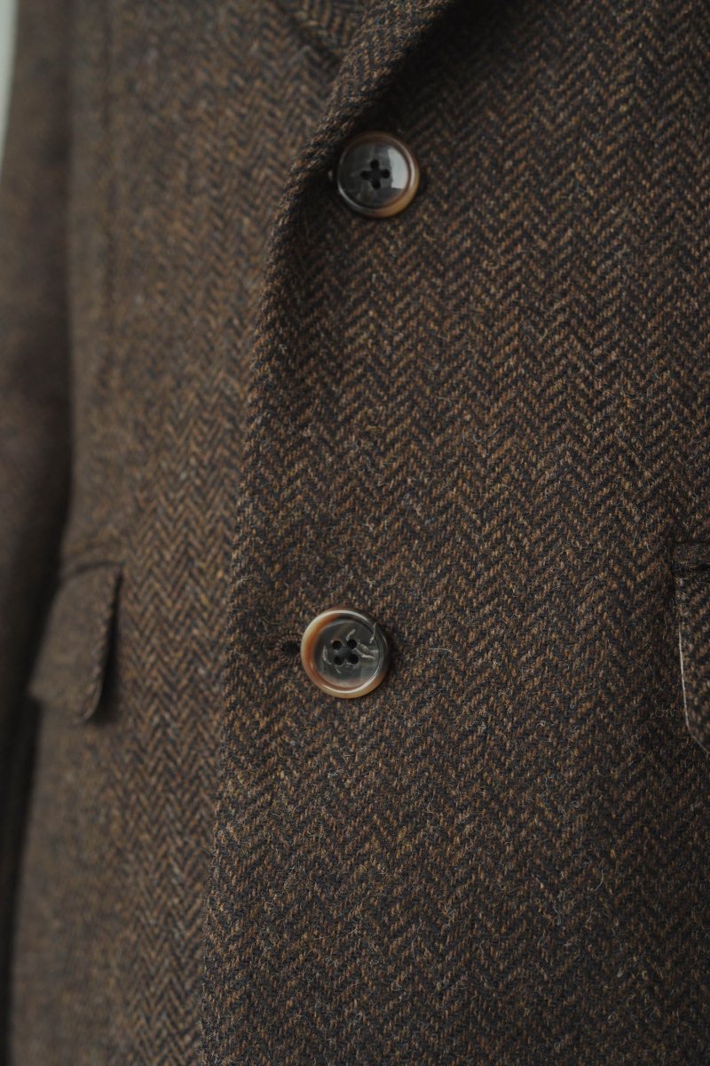 -high end- raw edge jacket/herringbone - KNUTH MARF