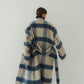 -high end- remake chester long coat/bluegray - KNUTH MARF
