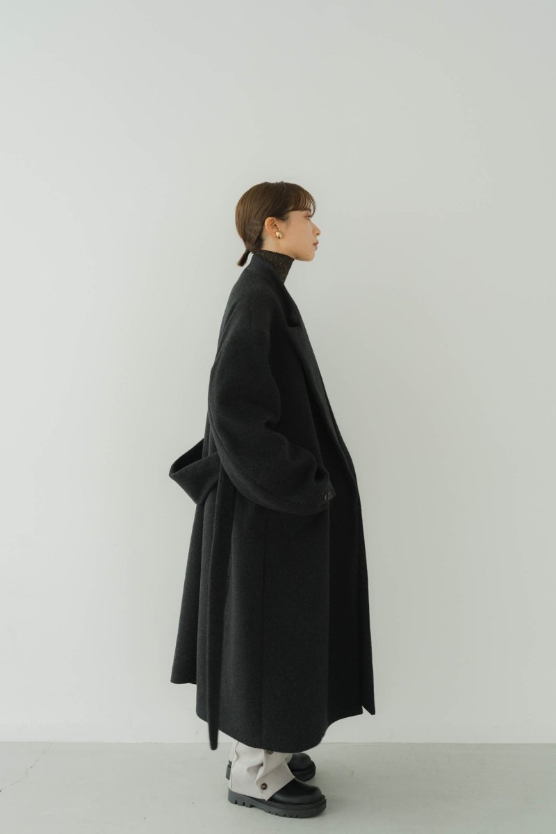 high end- remake chester long coat/charcoal | KNUTH MARF