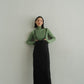 high neck lamé knit_3color - KNUTH MARF