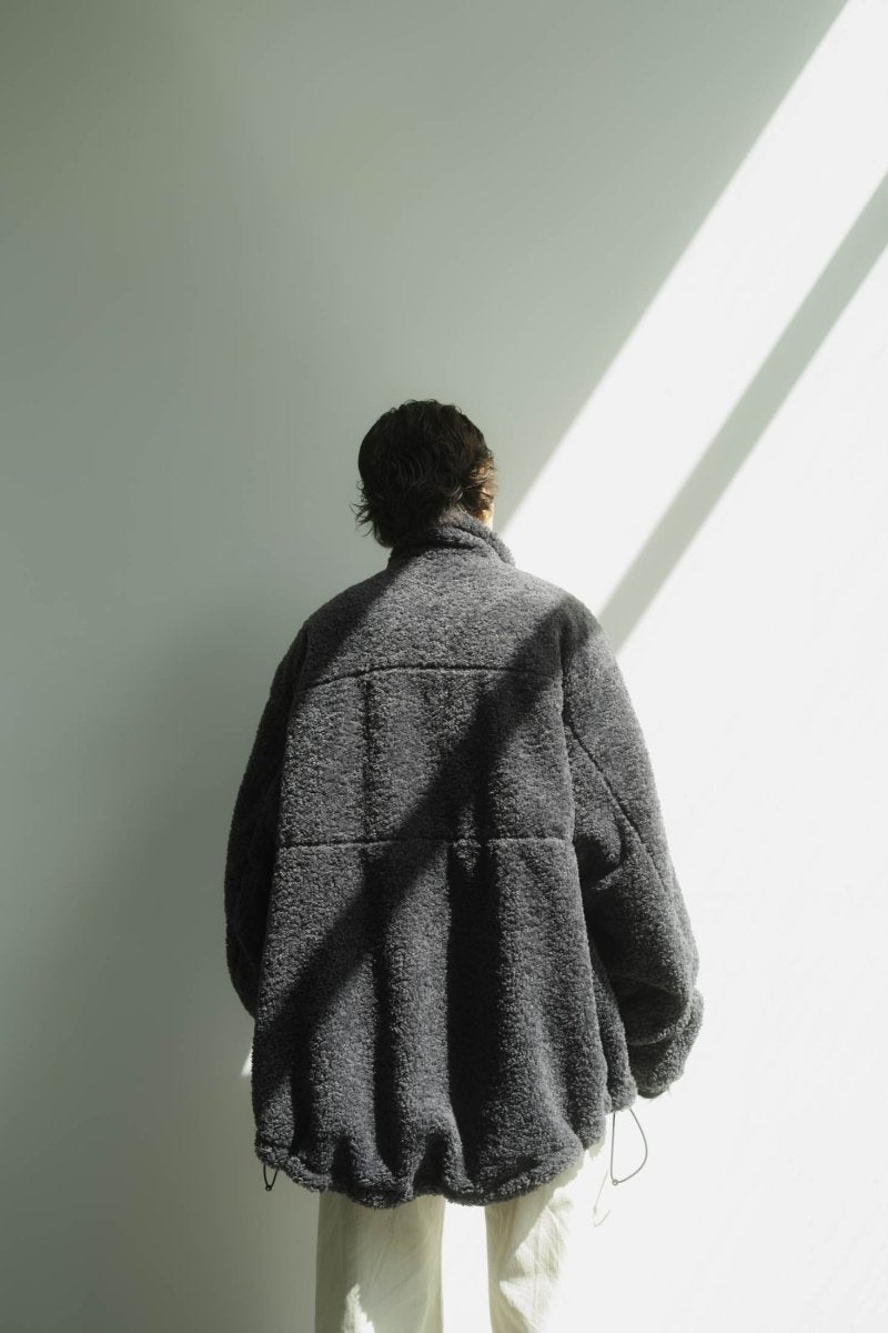 Knuth Marf boa jacket(unisex)/charcoal - その他