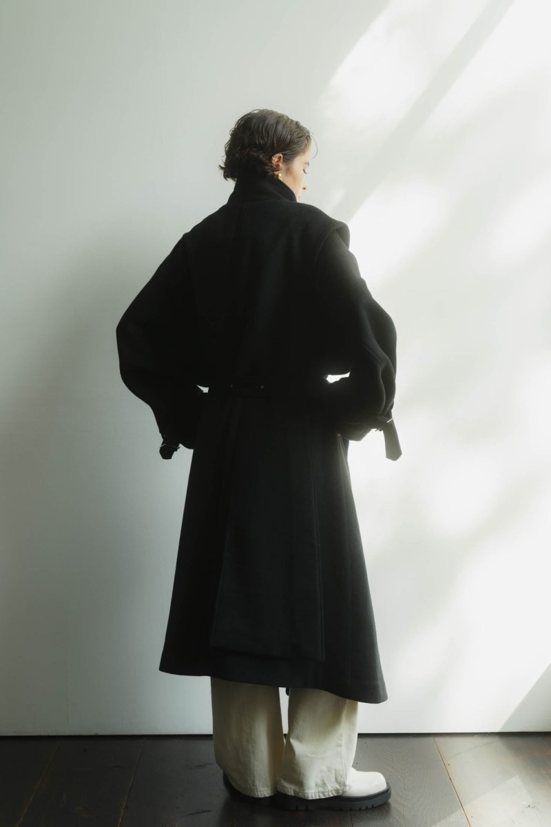 layered motorcycle coat/black | KNUTH MARF
