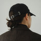 leather strap logo cap(unisex) - KNUTH MARF