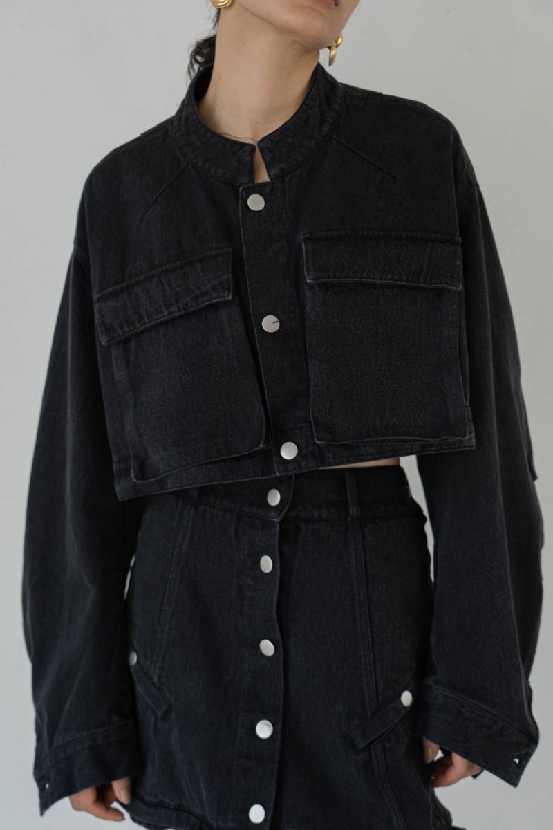 品多く many Marf Knuth way jacket（unisex) denim ジャケット