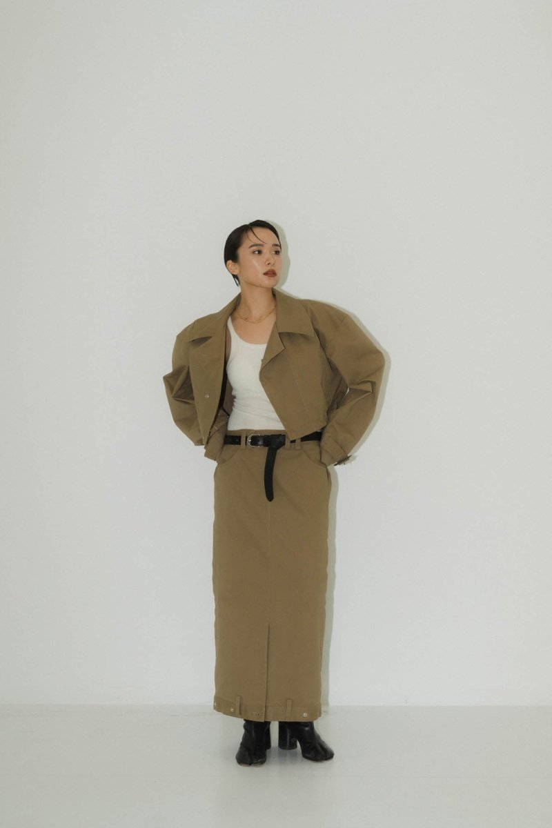 many way trench coat/beige