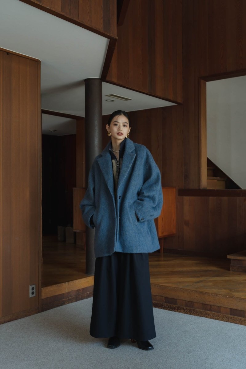 mix shaggy outer/blue | KNUTH MARF