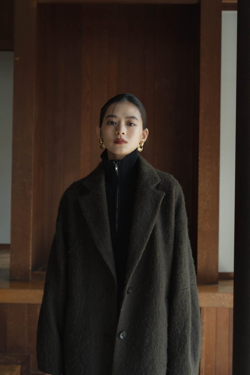 mix shaggy outer/khakibrown | KNUTH MARF