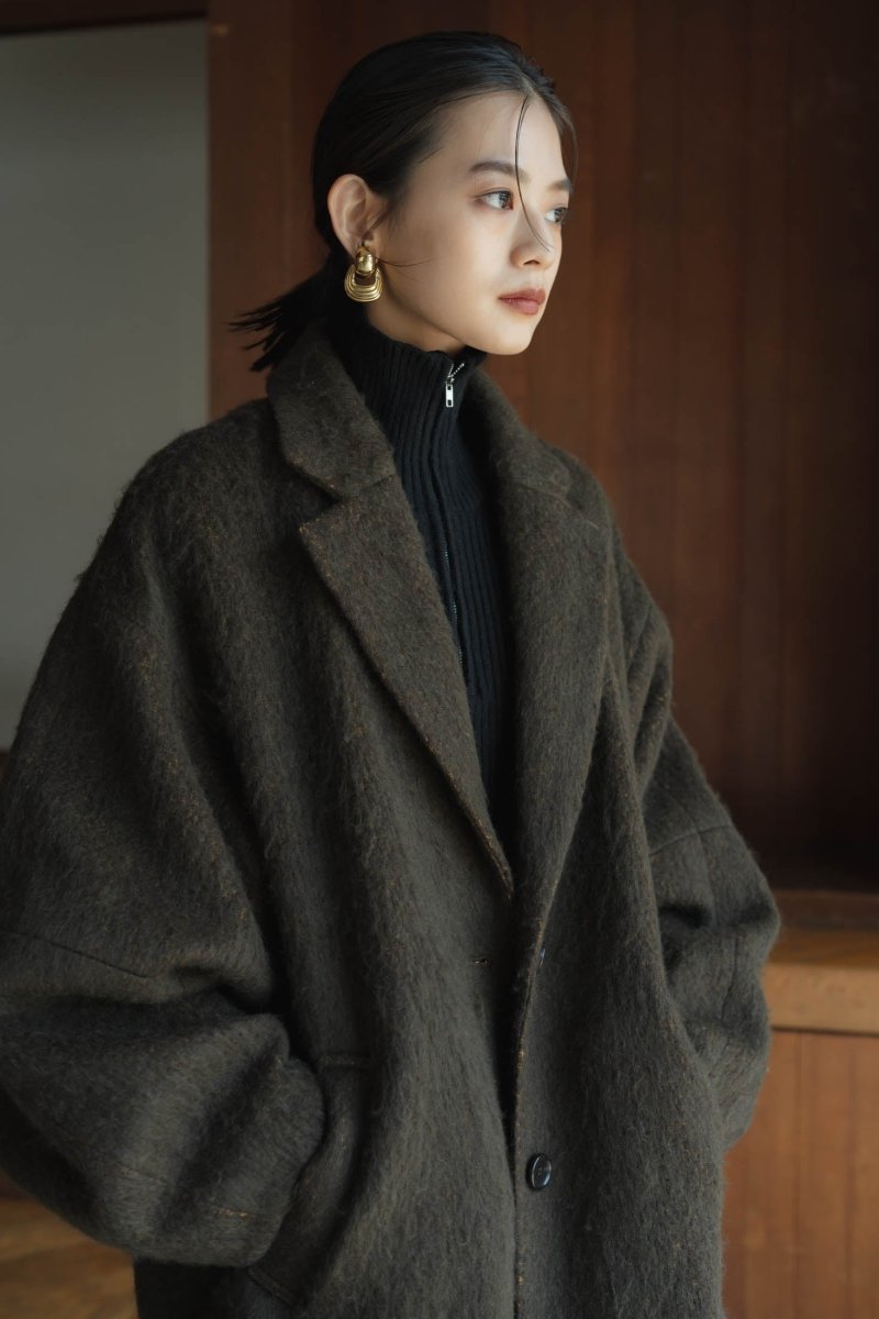 mix shaggy outer/khakibrown | KNUTH MARF