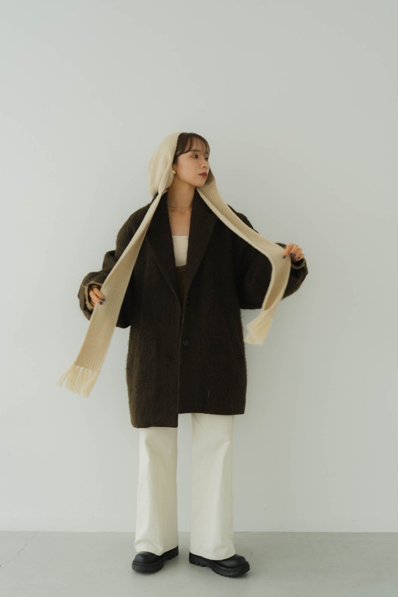 mix shaggy outer/khakibrown | KNUTH MARF