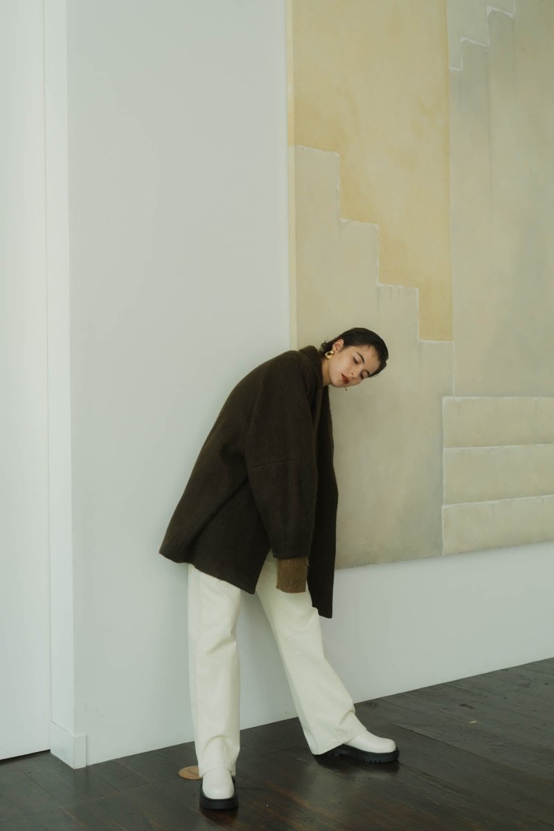 mix shaggy outer/khakibrown | KNUTH MARF