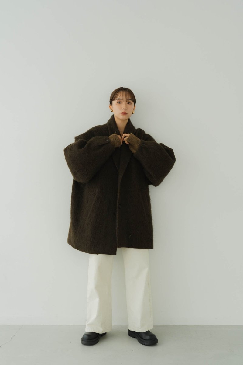 mix shaggy outer/khakibrown | KNUTH MARF