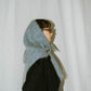 mohair triangle scarf/2color - KNUTH MARF