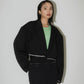 -Order sales- 2way dad jacket(unisex)/black - KNUTH MARF