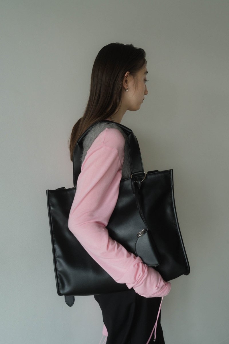 restock【4/15~出荷】2way loose shoulder bag/black
