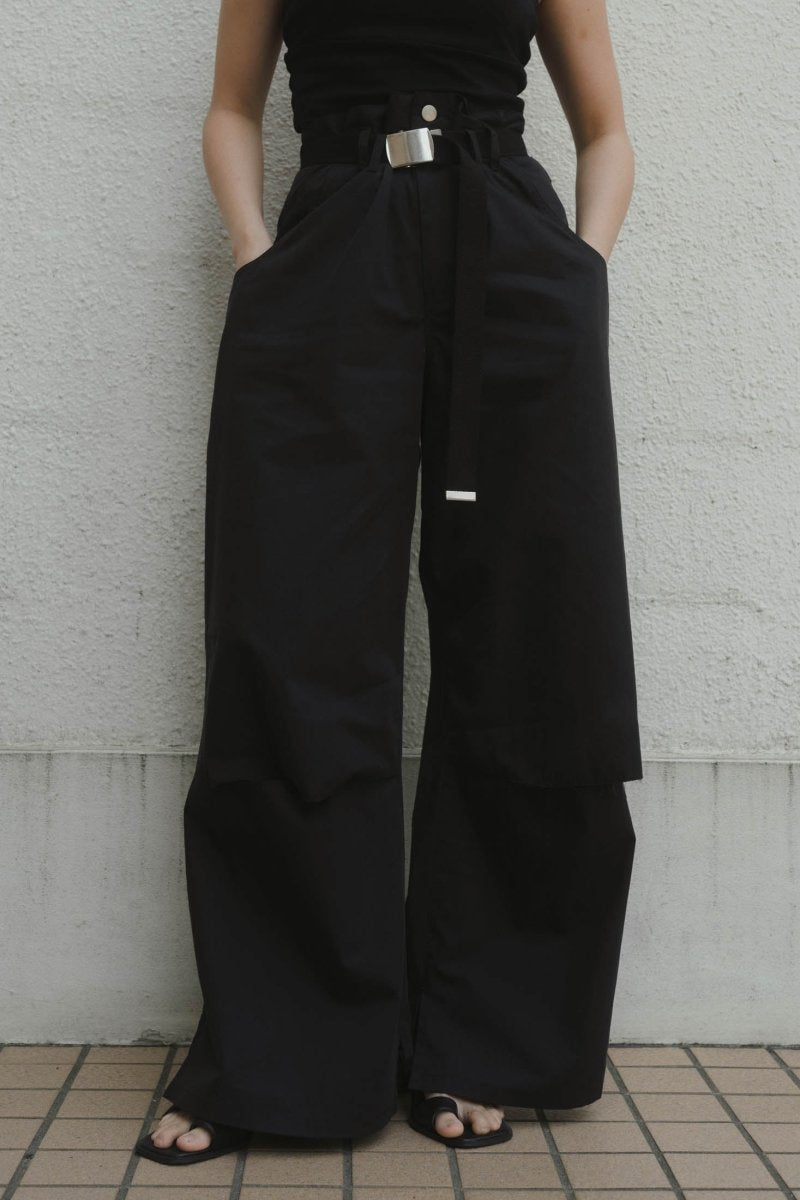 ripped buggy chino pants /2color - KNUTH MARF