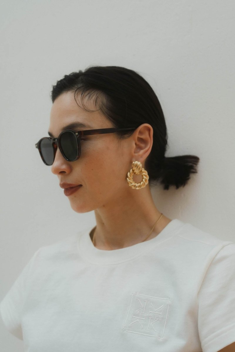 round sunglasses/2color - KNUTH MARF