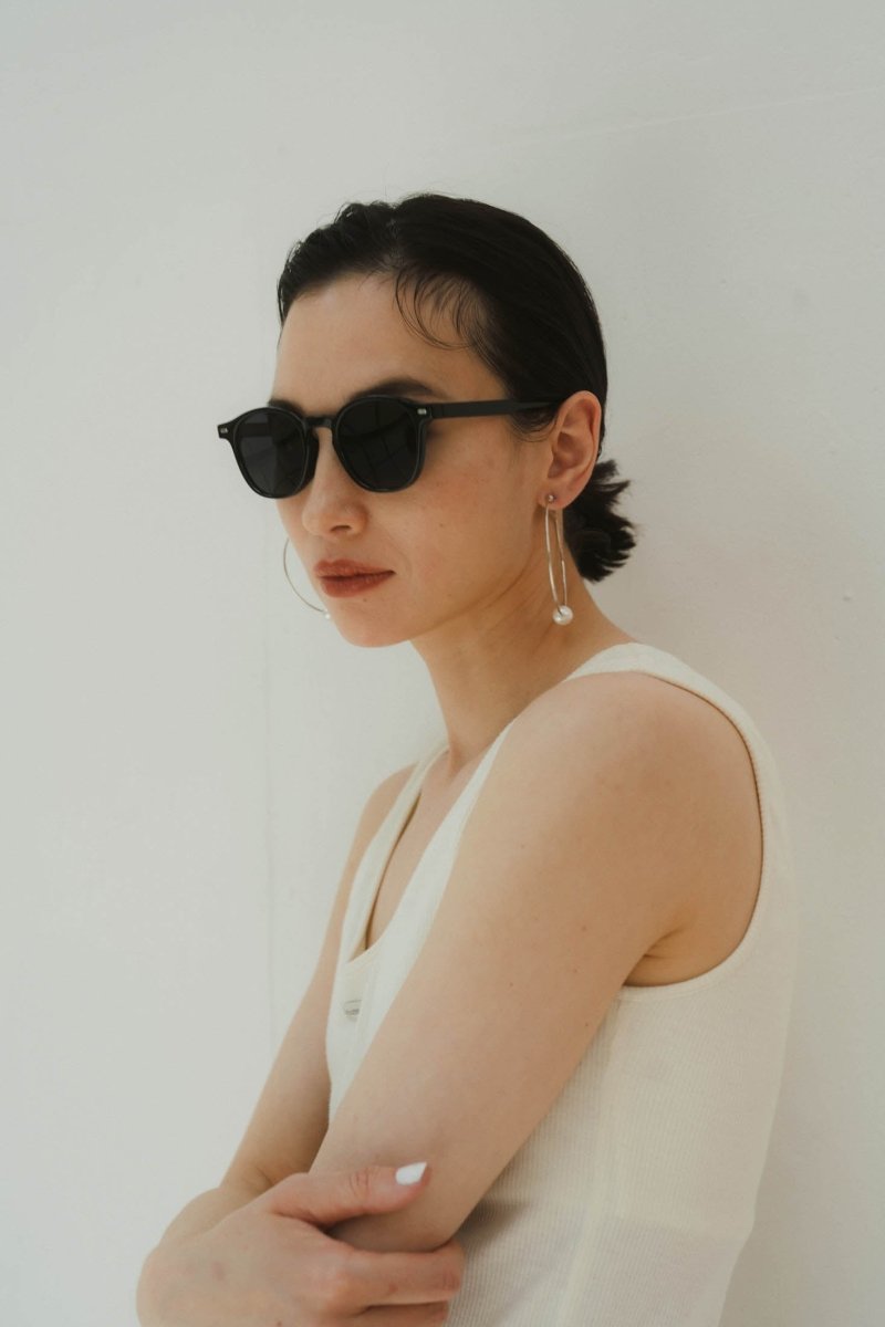 round sunglasses/2color - KNUTH MARF