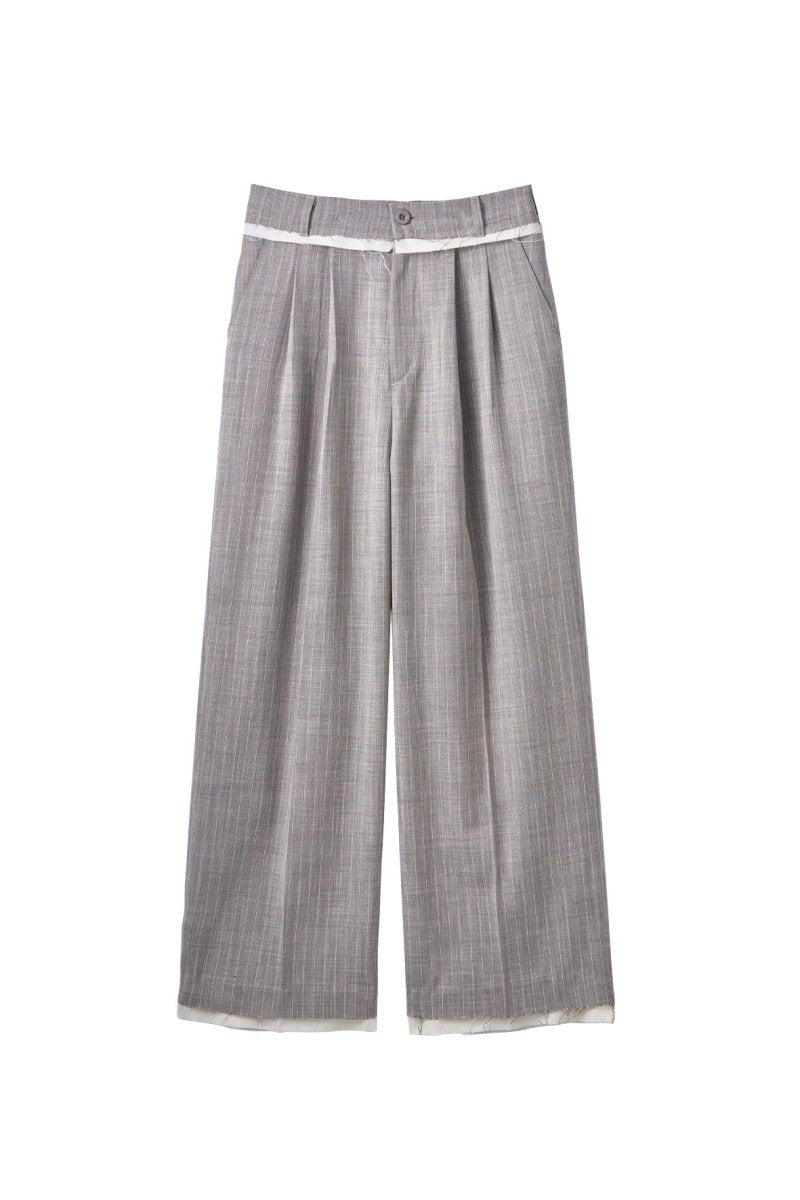 row edge pants(unisex)/2color