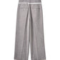 row edge pants(unisex)/2color - KNUTH MARF