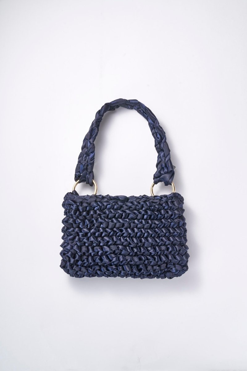 satin knitting bag/2color