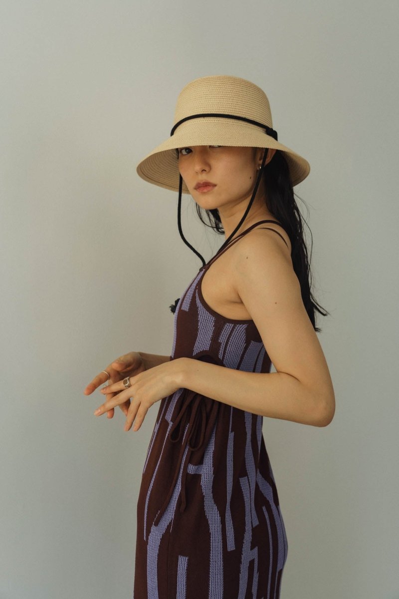 straw hat/2color - KNUTH MARF