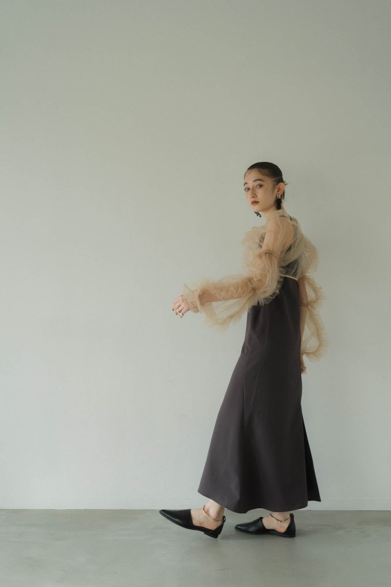 オケージョンワンピースknuth marf  tulle bolero one piece ワンピース