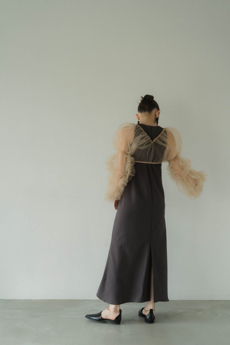 Knuth Marf tulle bolero one pieceRESEXXY