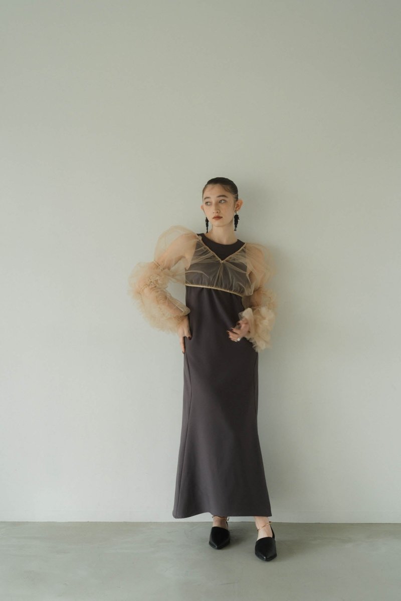 Knuth Marf 【tulle bolero ONE PIECE】-