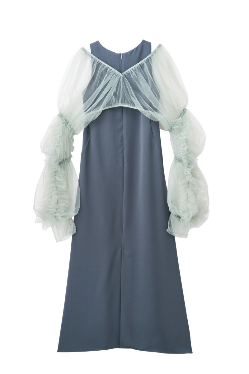 knuth marf】tulle bolero one piece/blue | tradexautomotive.com