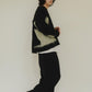 Uneck knit pullover(unisex)/blackgreen - KNUTH MARF