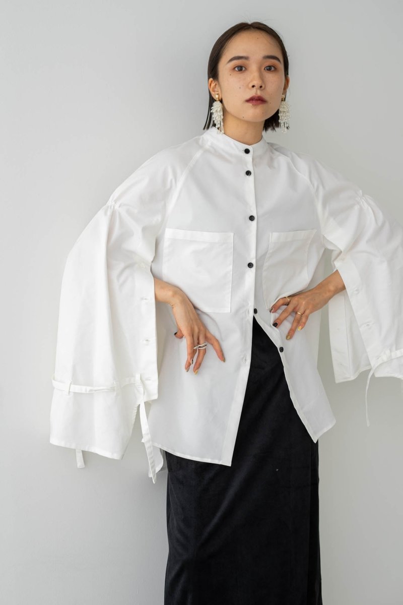unique lady shirt blouse/2color - KNUTH MARF