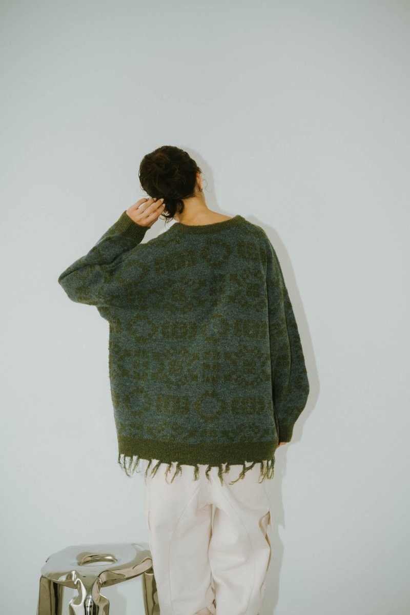 vintage damage knit(unisex)/3color | KNUTH MARF
