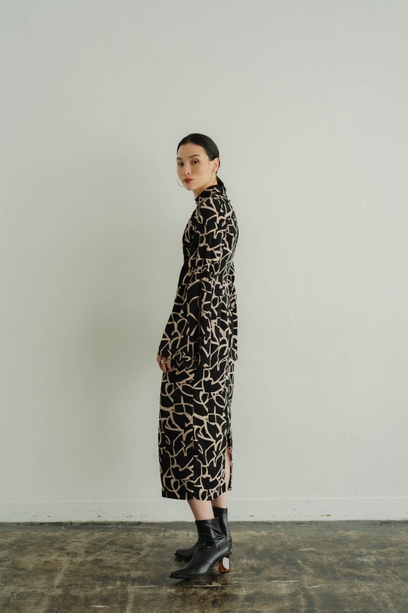 wide sleeve one piece/patterrn | KNUTH MARF