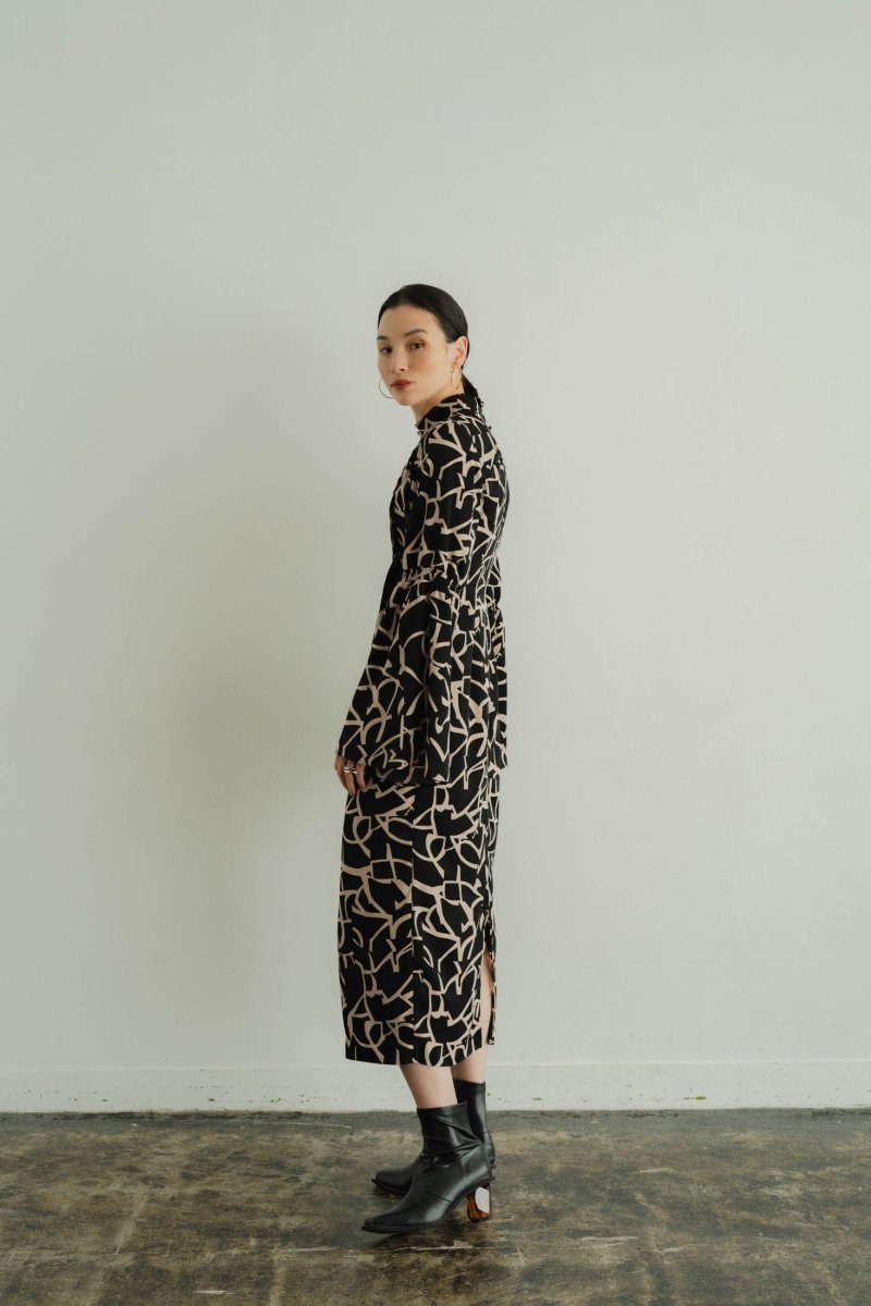 wide sleeve one piece/patterrn - KNUTH MARF